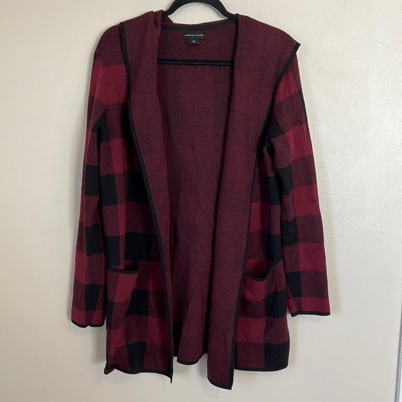 Adrienne Vittadini Sweaters - Plaid Cardigan NWOT